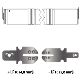 noodverlichting AMP faston LF10