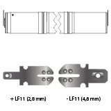 noodverlichting AMP faston LF11