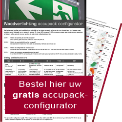 noodverlichting accupack configurator